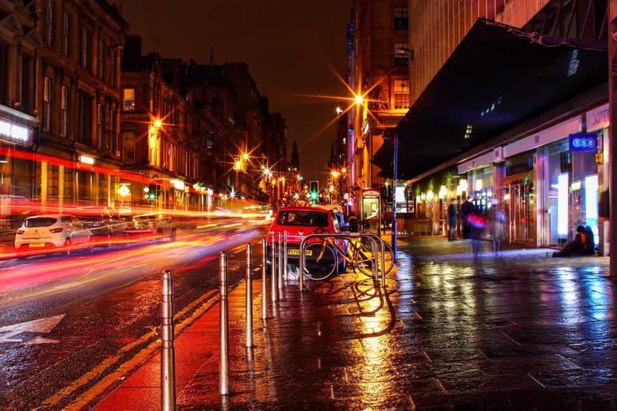 Glasgow: Haunted Quest Experience - Following the trail toward Glasgow Cathedral
