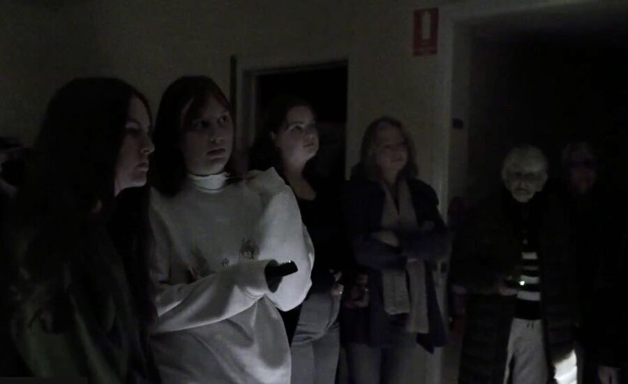 Grampians: J Ward Lunatic Asylum Night Ghost Tour - The kitchen and shower block
