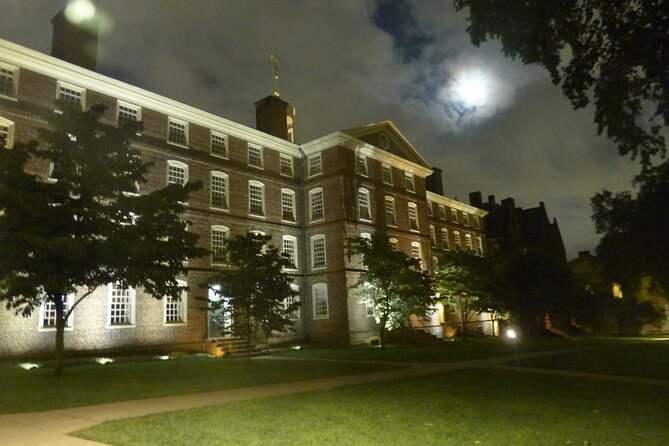 Haunted History Walking Tour of Providence - Brown University is the main chapter
