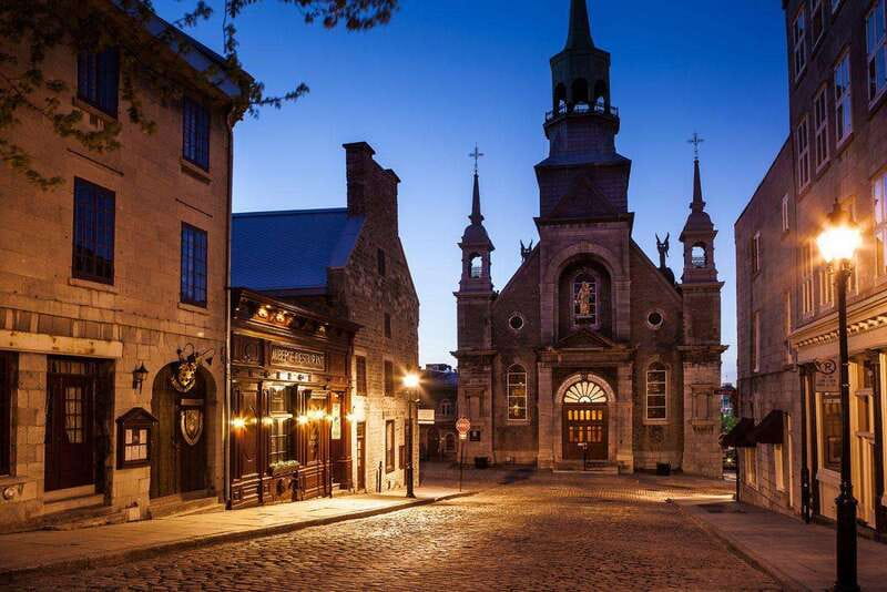 Haunted Old Montreal Ghost Walking Tour - Place d’Armes and Rue St. Paul set the mood