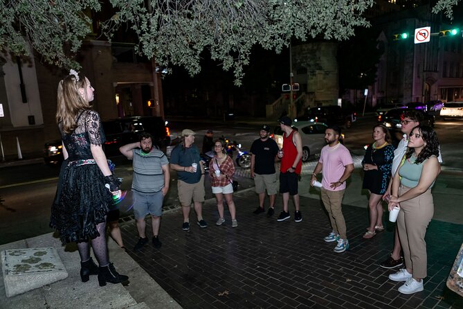 Haunted San Antonio Booze and Boos Ghost Walking Tour - What the $36.52 ticket really covers
