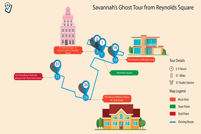 Haunted Savannah Self-Guided Walking Audio Tour - Moon River Brewing Company adds a darker edge