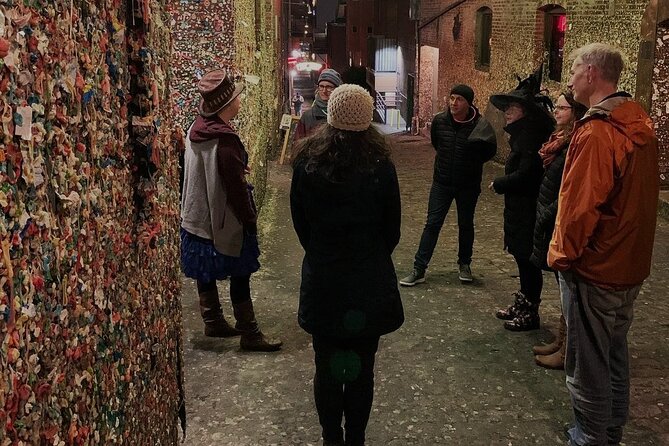 Haunted Seattle Spooktacular Ghost Walking Tour - The Gum Wall and Pike Place Fish Market