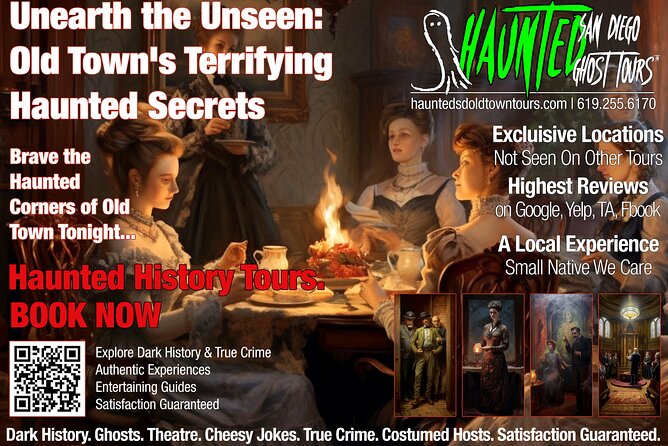 Heritage Park & Old Town Walking Ghost Tour in San Diego - Key points to know before booking