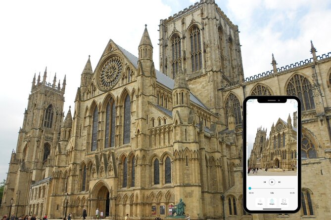 History and Hauntings Self Guided Walking Tour in York with App - St. Mary’s Abbey and the first layers of York