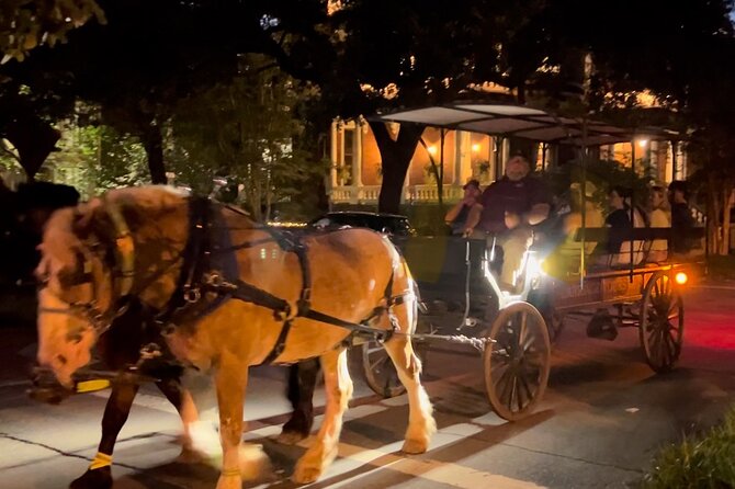 Horse Drawn Ghost and Folklore Tour in Savannah - Key points at a glance