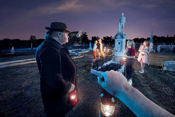Ipswich Cemetery Ghost Tour - Preparing for darkness, weather, and uneven ground