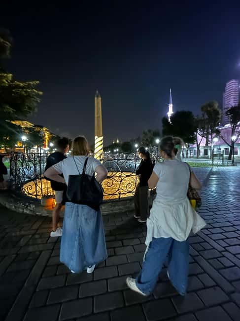 İstanbul Ghost Tour - Starting at the Column of Constantine after dark