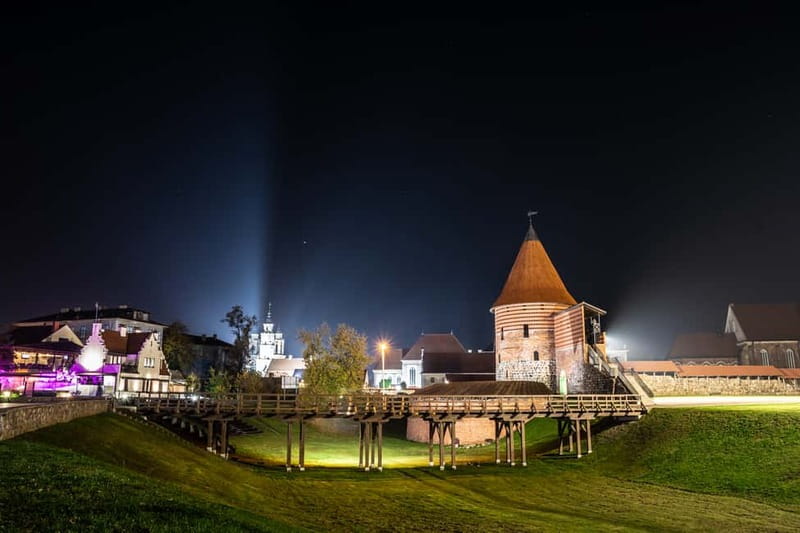 Kaunas: Old Town Private Ghost Tour - Kaunas Castle gives the tour its proper opening