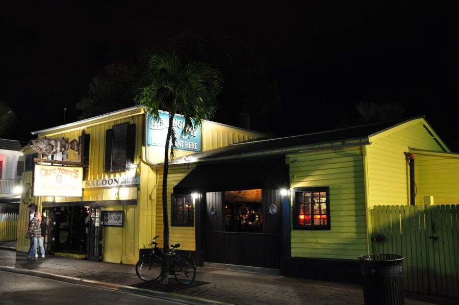 Key West: Bone Island Haunted Pub Crawl - Key West after dark, with the lights turned down