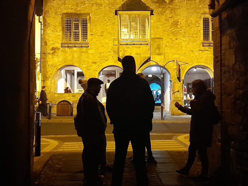 Kilkenny Dark Tours - A final unnamed stop before Parliament Street