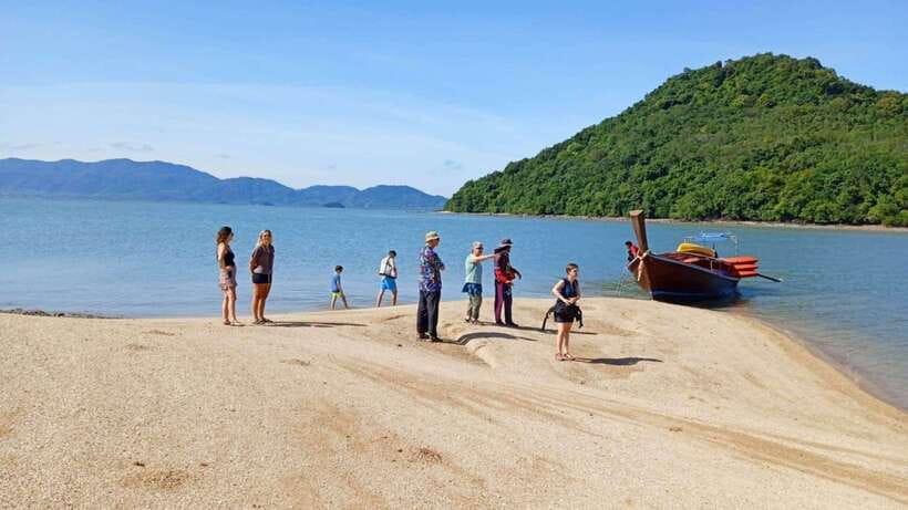 Ko Lanta: Ko Aung, Ko Phee Ghost Cave Island, Talabeng Kayak - Beach time after the cave