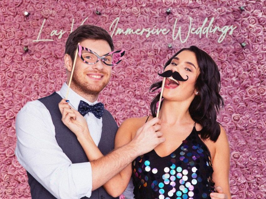 Las Vegas: Haunted House Wedding Ceremony + Photography - Legal Wedding, Vow Renewal, or Commitment Ceremony