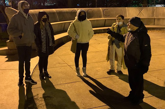 Lincoln Park Hauntings Ghost Investigation Tour - Couch Mausoleum and the story of the unknown occupant