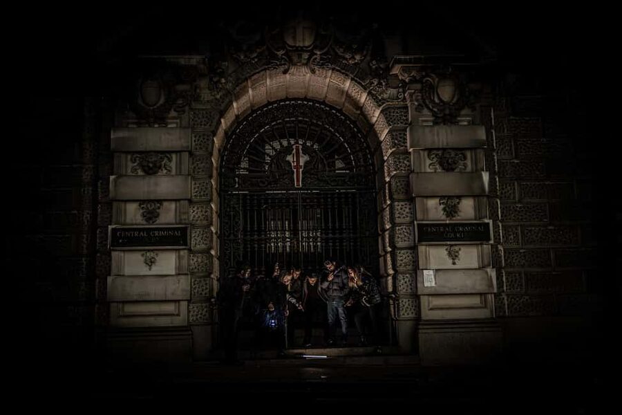 London: Haunted Ghost Night Walking Tour - Charterhouse Square starts the story beneath your feet
