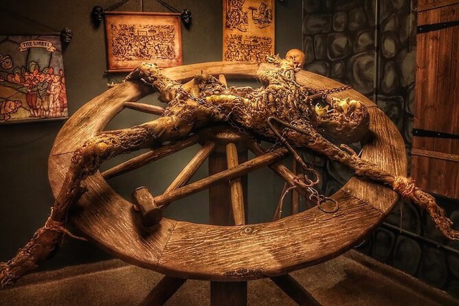 Medieval Torture Museum Ticket with Audio Guide and Ghost Hunting - Pull, turn, and examine the interactive devices