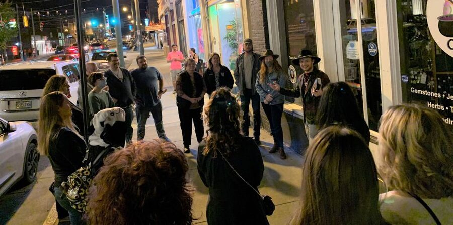 Memphis: Haunted Memphis Bus Tour - The Native mounds bring a different kind of atmosphere