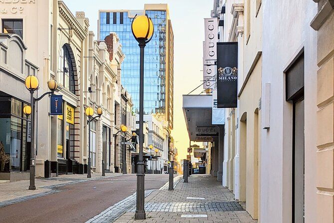 Murder-and-Macabre: True Crime Self-Guided Walking Tour of Perth - King Street sets the tone
