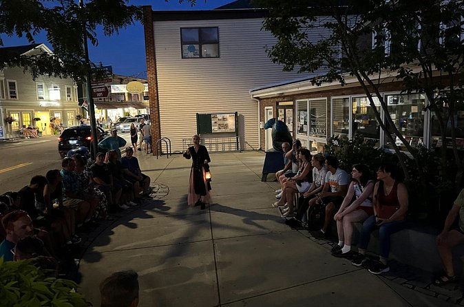 My Bloody Valentine Downtown Mystic Ghost Tour - Fort Rachel Marina closes the evening
