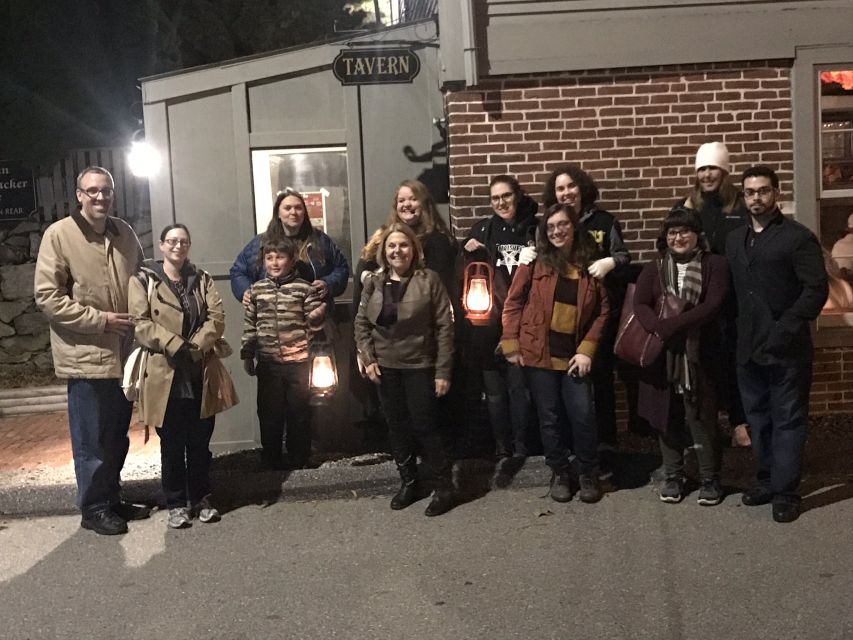 Mystic: Guided Ghost Tour of Downtown Mystic at Night - Crossing the Mystic River after dark