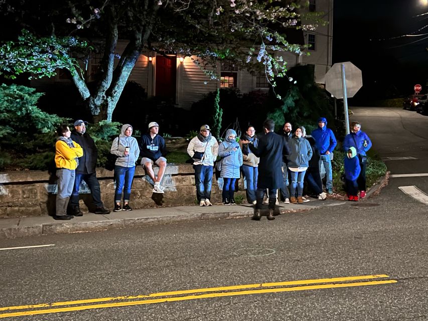 Mystic: Guided Ghost Tour of Downtown Mystic at Night - Seafarers, cryptids, and scandalous happenings
