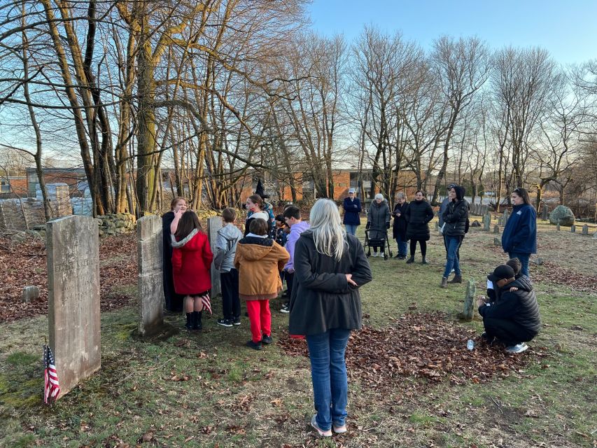 Mystic: Guided Graveyard Ghost Tour by Moonlight - A two-hour walk under lantern light