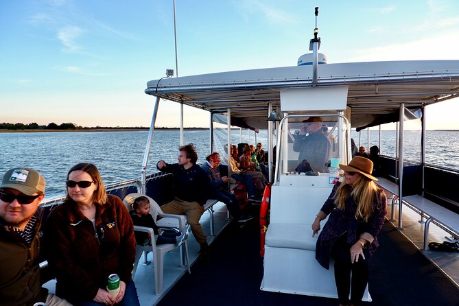 Narrated Haunted Ghost Cruise of Charleston Harbor - The Palmetto and the feel of the boat