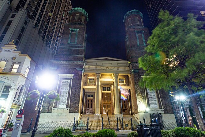 Nashville Ghosts: Adults-Only Boos and Booze Haunted Pub Crawl - Ending at Flying Saucer and a former rail terminal