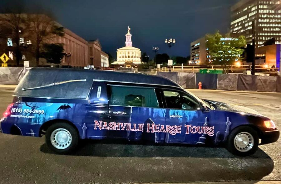 Nashville: Haunted Hearse Ghost Tour - Belmont Mansion and the Older Side of the City