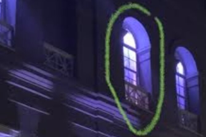 New Orleans Ghost Adventure with Real Paranormal Equipment - Using an EMF meter on the ghost walk