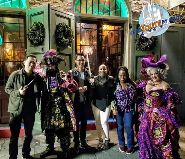 New Orleans: Ghosts of French Quarter Nighttime Walking Tour - The Andrew Jackson Hotel and LaLaurie Mansion