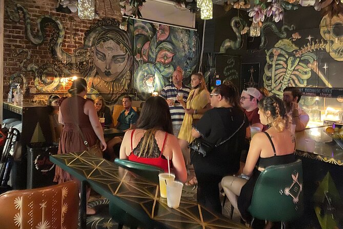 New Orleans Happy Hour Ghost Walking Tour Pub Crawl - Jazz, a haunted hotel, and the French Quarter after dark