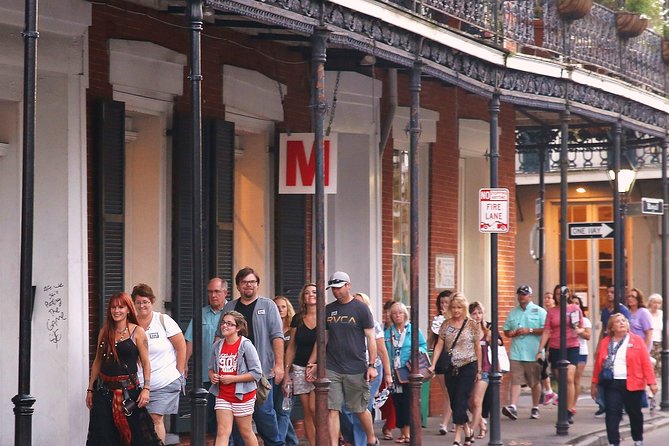 New Orleans Haunted History Ghost Tour - Jackson Square after sunset