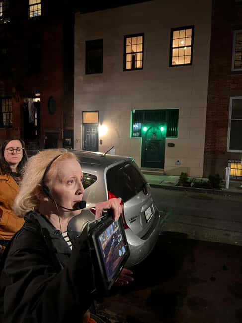 NYC: Ghosts of Greenwich Village 2 Hour Walking Tour - Jefferson Market Library and the smiling woman