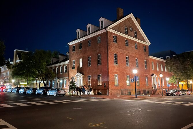 Phantoms of the Potomac: Old Town Alexandria Ghost Tour - City Hall and the strange Devil Bat