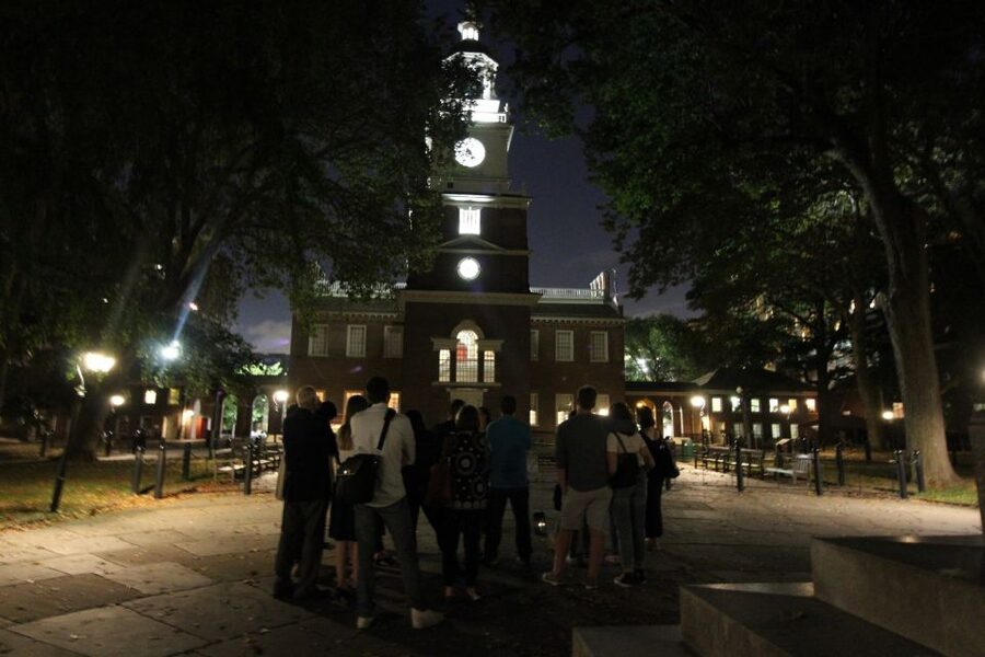 Philadelphia Ghost Tour by Candlelight - Society Hill, old cemeteries, and the walk itself