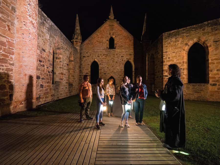 Port Arthur Historic Site Ghost Tour - Port Arthur after sunset