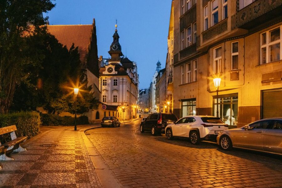 Prague: Ghosts and Legends Nighttime Guided Walking Tour - Old Town Square sets the scene