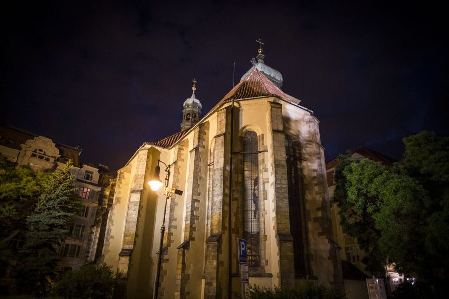 Prague: Ghosts and Legends of the Old Town Evening Tour - Saint Castulus Church and stories of belief