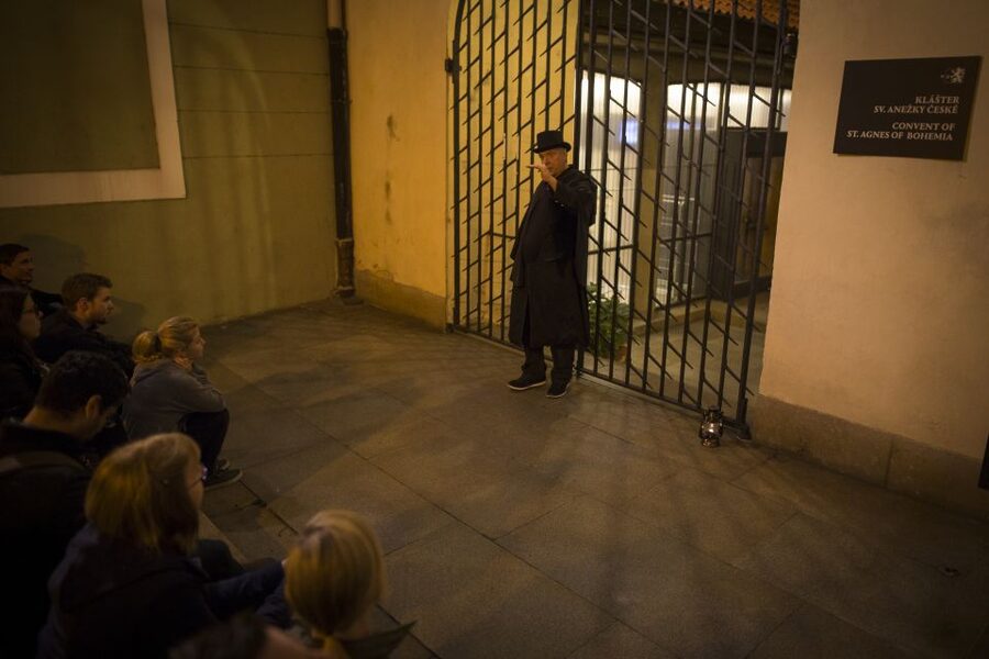 Prague: Ghosts and Legends of the Old Town Evening Tour - Salvator Church and the power of a good storyteller