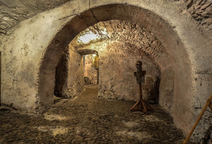 Prague: Ghosts, Legends, Medieval Underground & Dungeon Tour - The Church of the Holy Spirit and Haštalské náměstí