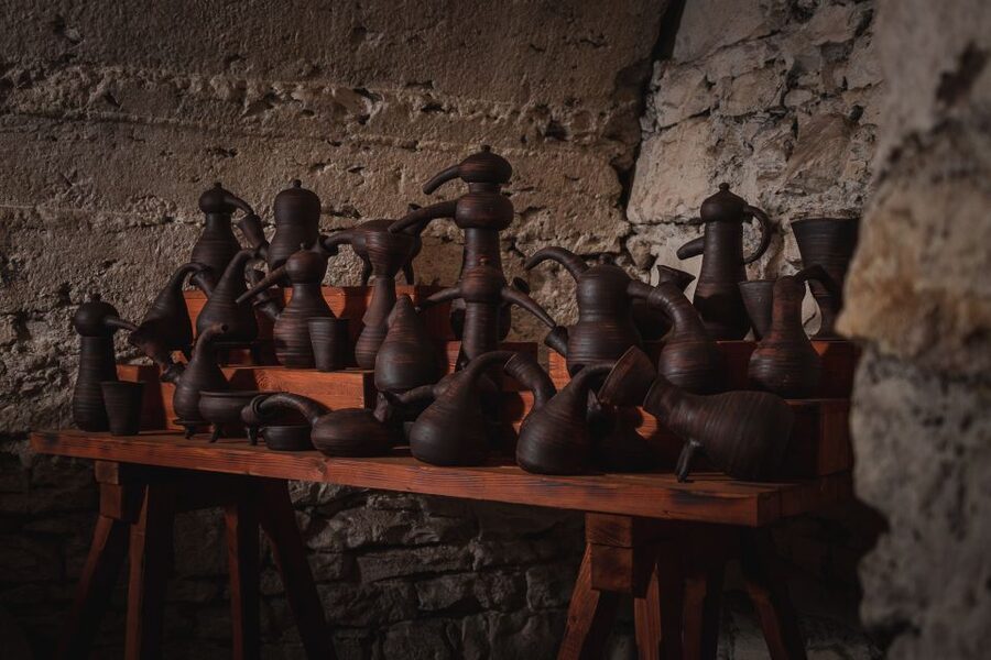 Prague: Ghosts, Legends, Medieval Underground & Dungeon Tour - Old Town Square sets the mood