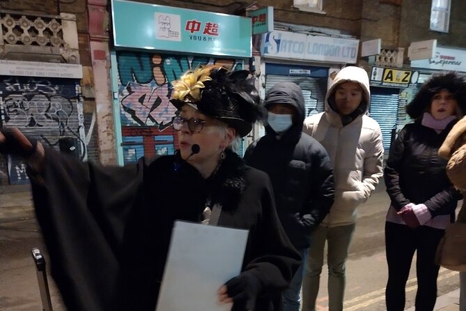 Private Jack the Ripper Walking Tour of Whitechapel and Brick Lane - Letters in Puma Court