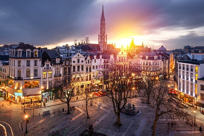 Private Tour: The Dark Side of Brussels - The Palais de Justice and the biggest view