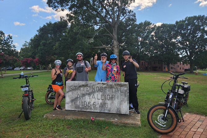 Raleigh Guided E-bike Tour: Ghosts, Mystery, Creepy History - Why this Raleigh ghost tour works on an e-bike