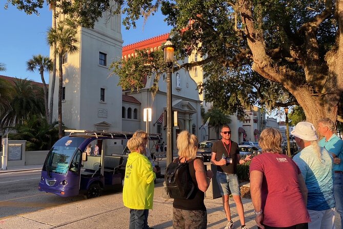 Riding with the Ghosts a Golf Cart Ghost Tour in St Augustine - Spanish Military Hospital Museum and the oldest streets