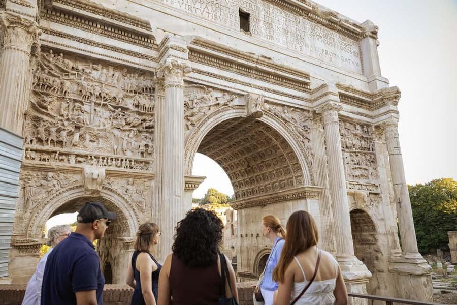 Rome: Colosseum and Ancient Dark History Walking Tour - Forums of Augustus and Julius Caesar along Via dei Fori Imperiali