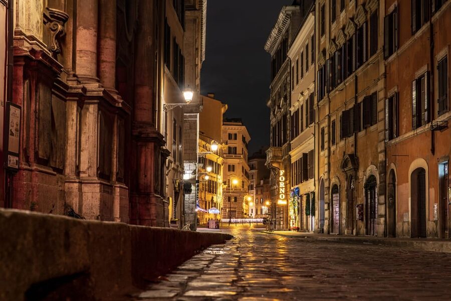 Rome: Guided Haunted Rome Ghost Tour with Dowsing Rods - Via di Monserrato and the memory of imprisonment