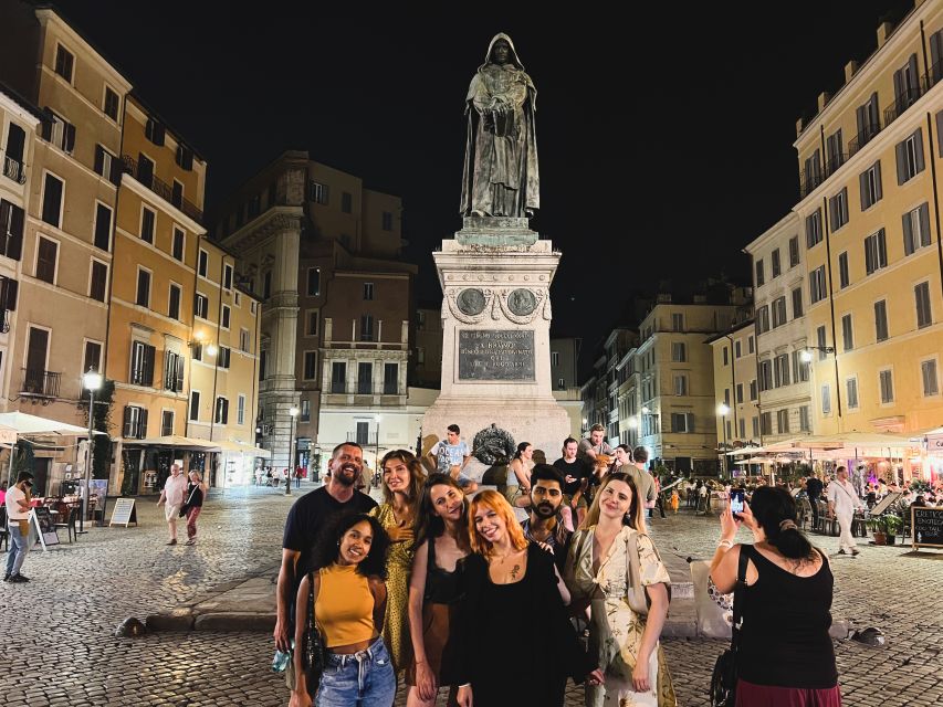 Rome: Haunted City Night Walking Tour - The Fountain of the Mask and Rome’s eerie street details