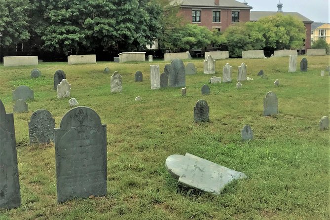 Salem's Best Ghost Tour - The Witch Trials Memorial sets the tone